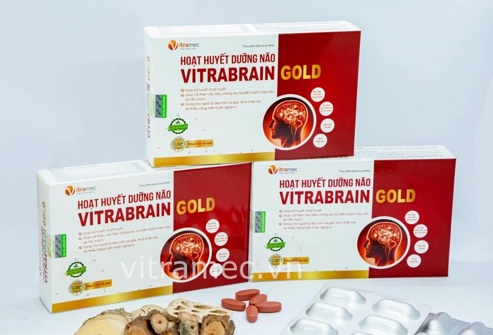 Tác dụng của hoạt huyết dưỡng não Vitra Brain Gold